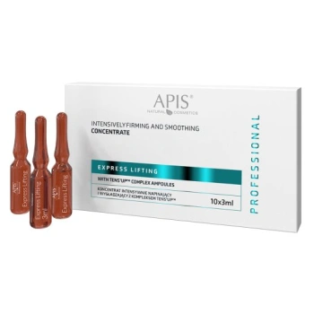 APIS Express lifting Koncentrat intensywie napinający z kompleksem Tens UpTM AMPUŁKI 10 x 3 ml